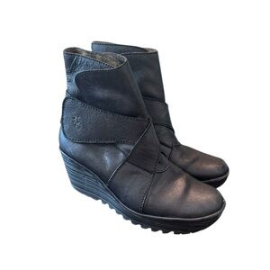 Fly London Women's Yedd159Fly Ankle Boot Black